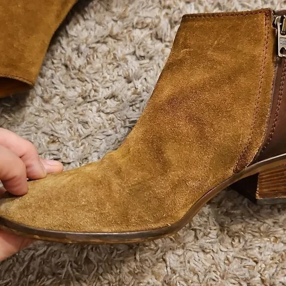 Madewell Leather & Suede Ankle Boots – Size 8.5 - Picture 4 of 11